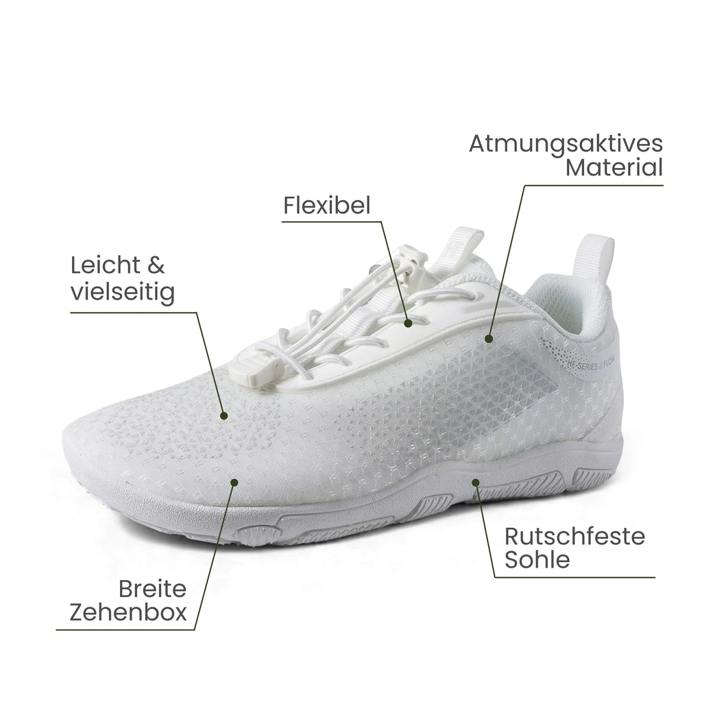 HF Flow – Minimalistic Shoes for Foot. Knee & Back Pain